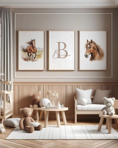 decoração cavalo infantil menino
