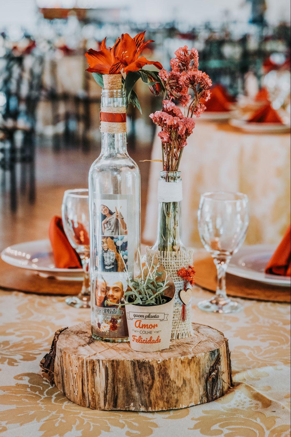 decoração centro de mesa casamento