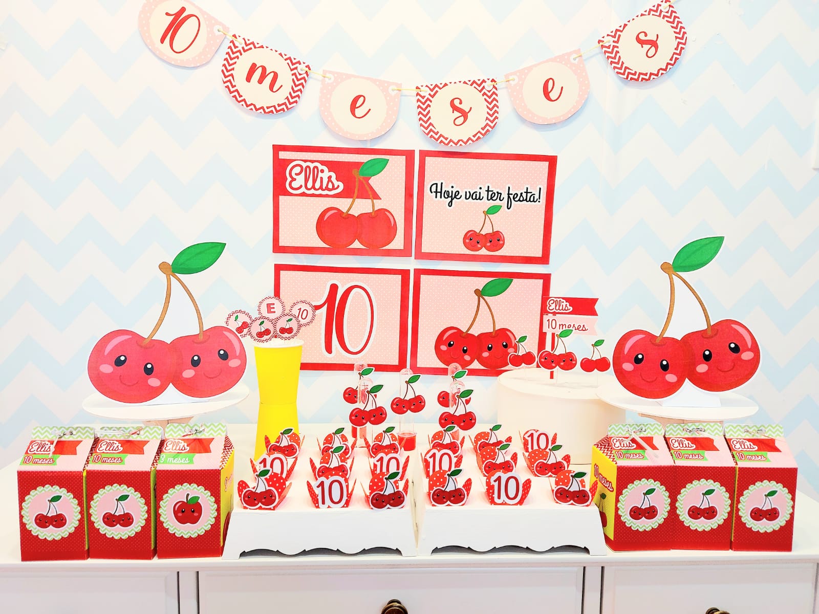 decoração cerejinha