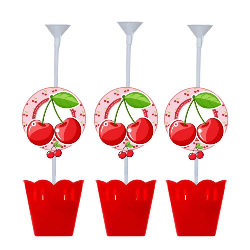 como fazer decoração de parede cerejinha