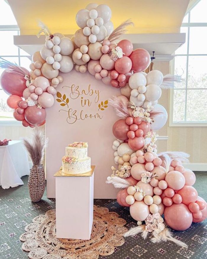 decoração chá de bebê