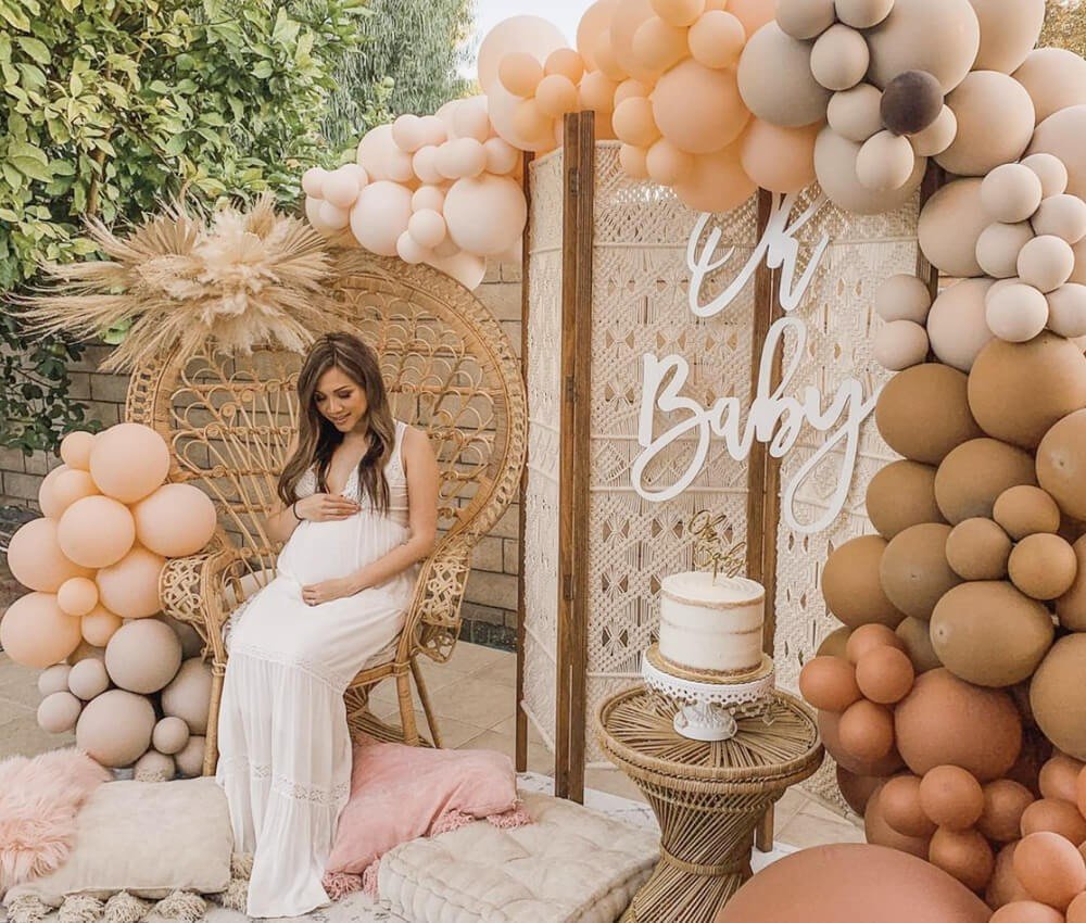 custo decoracao cha bebe com roupinhas