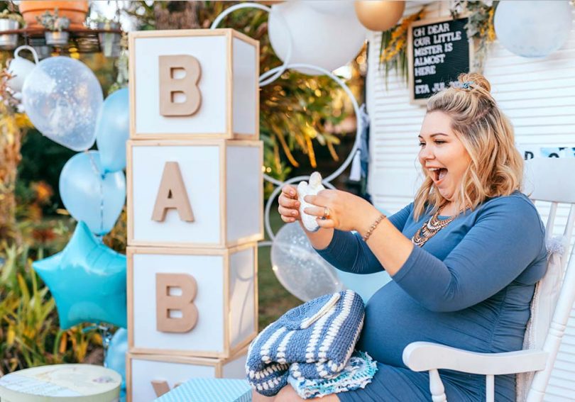 comparar decoracao cha bebe roupinhas outros temas