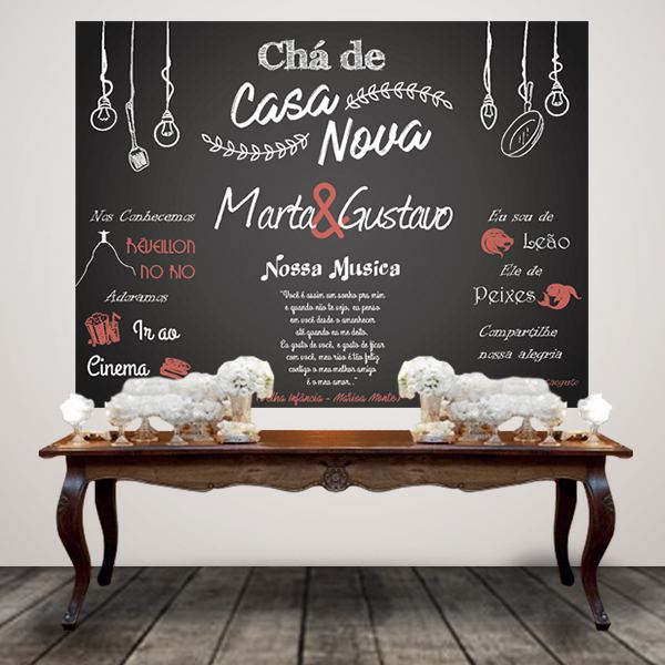 decoração cha de casa nova