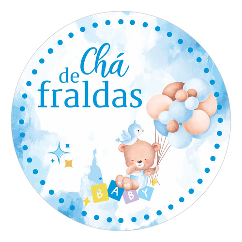 decoração chá de fralda