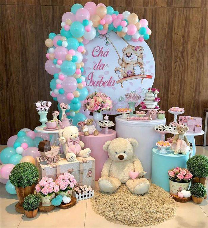 decoração chá de fralda