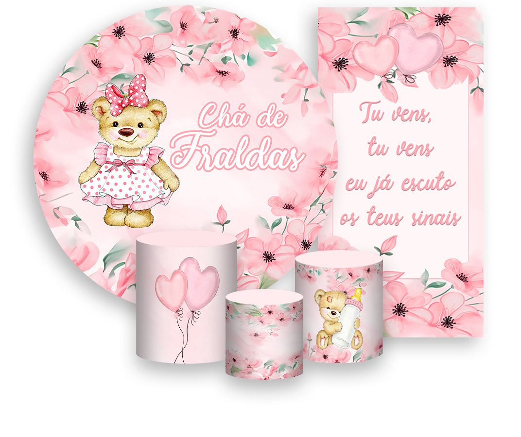 decoração chá de fralda