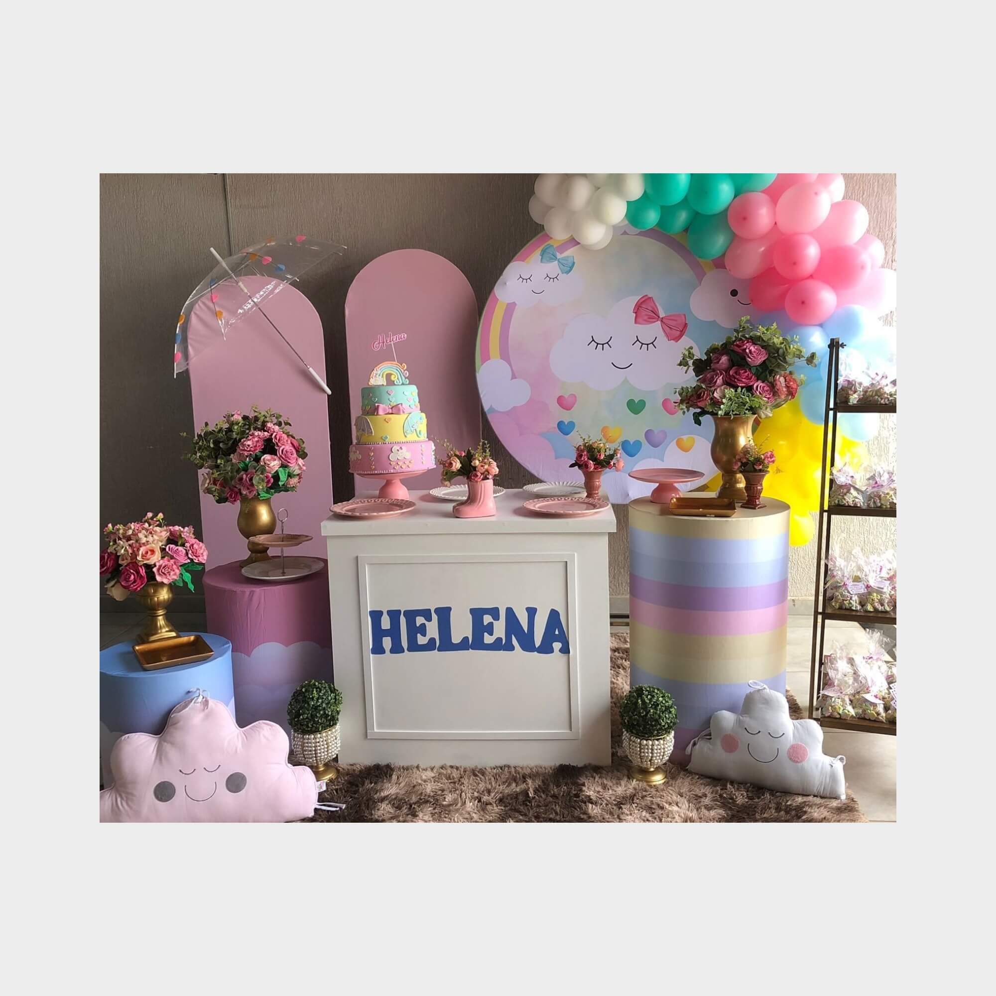 decoração chá de fralda