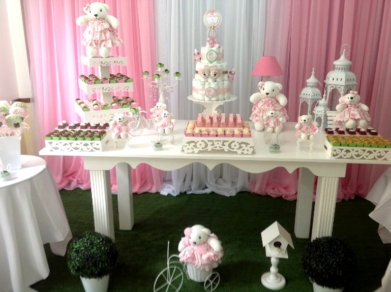 Decoração de Chá de Fralda de Menina: Ideias Criativas e Econômicas que Você Precisa Conhecer