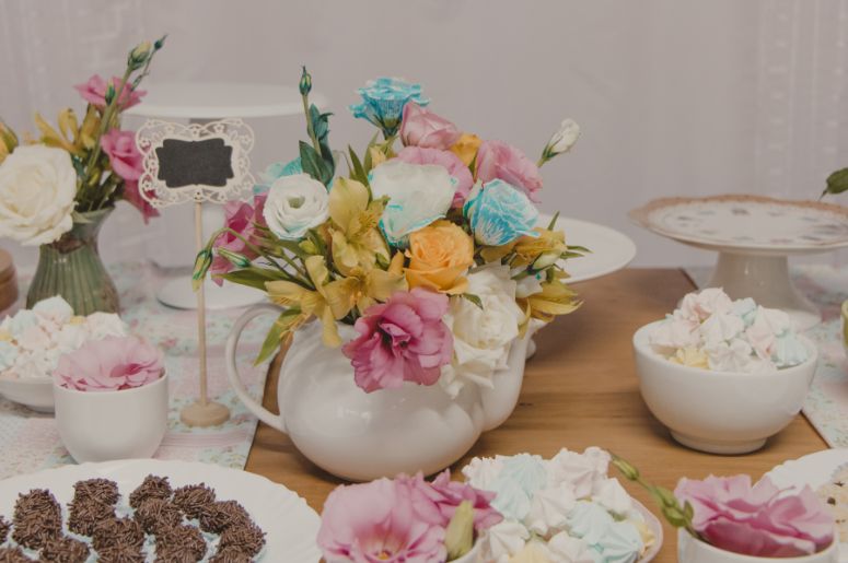 decoração chá de panela rustico