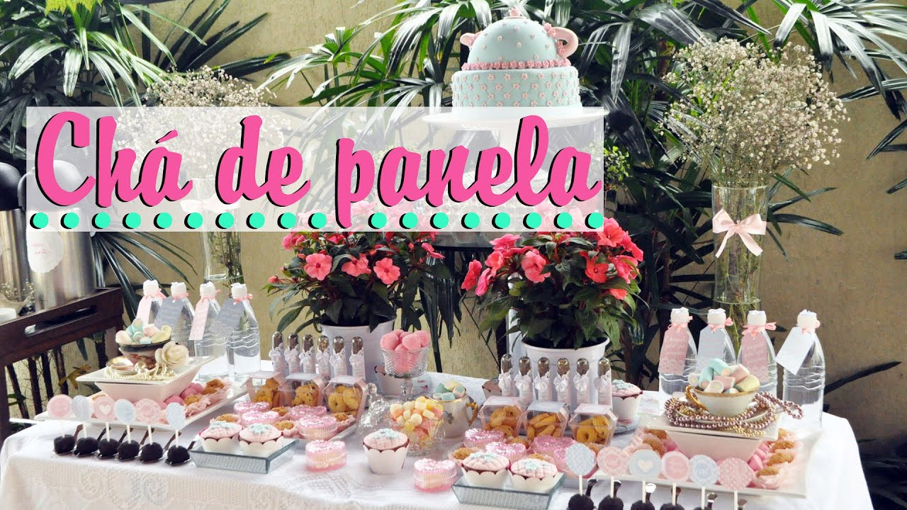 ideias criativas cha de panela rustico barato