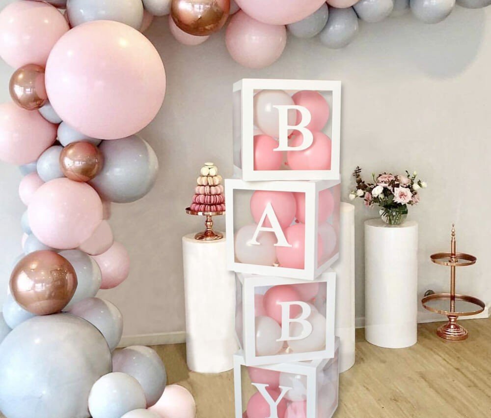 como fazer painel chá de bebê arraia