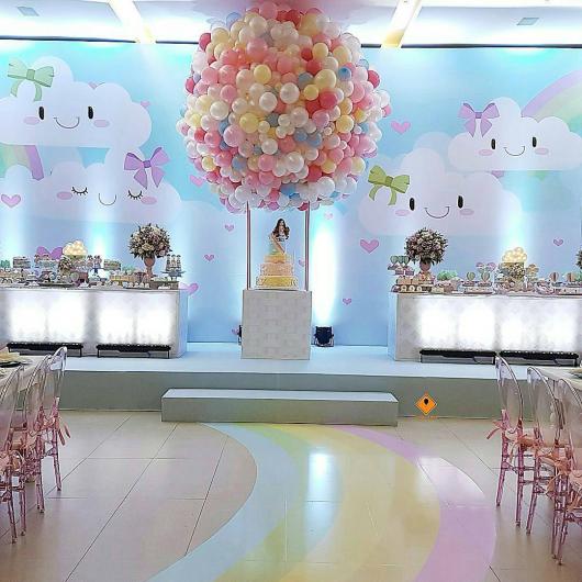 decoração chuva de amor