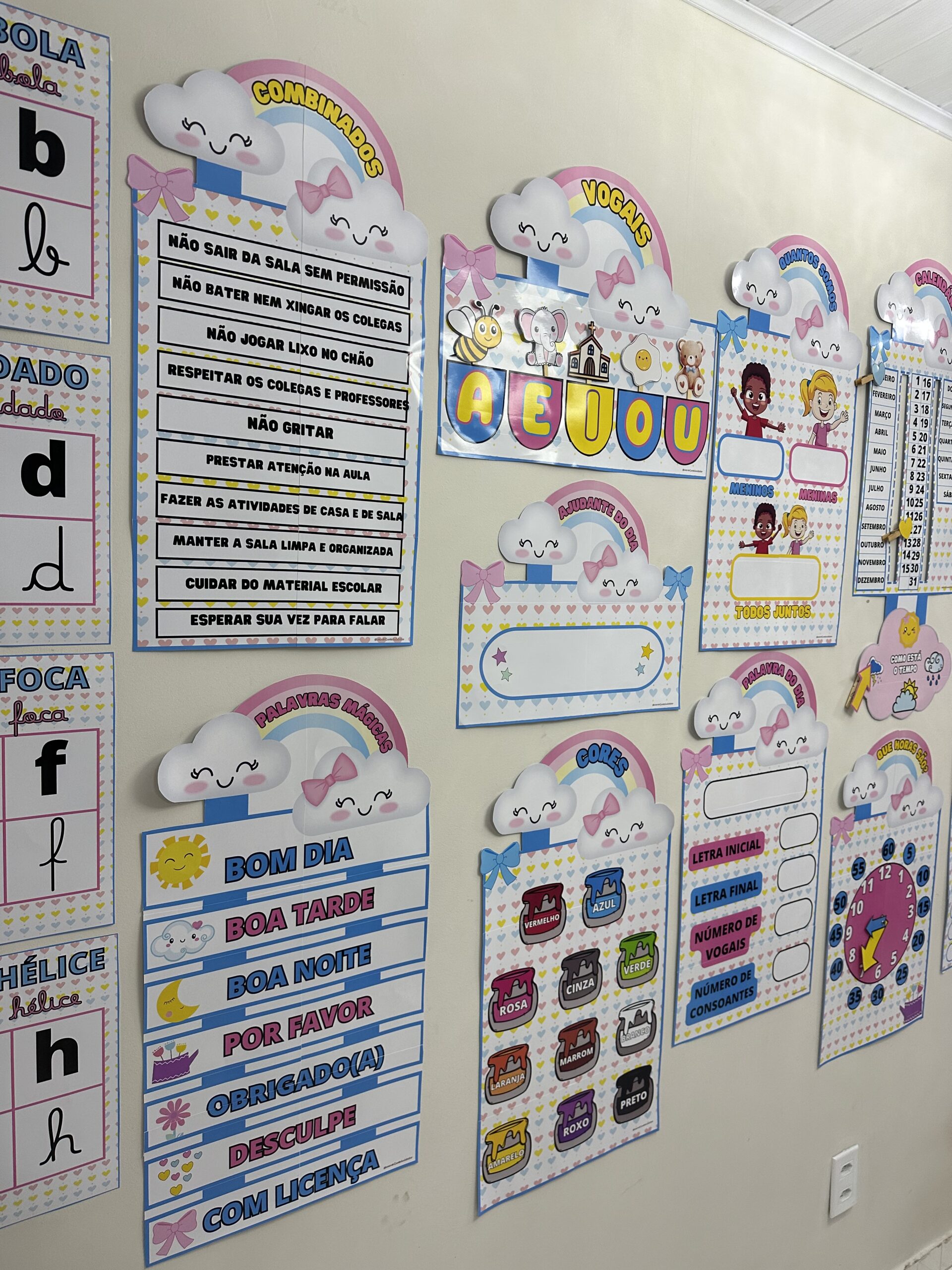 decoração chuva de amor