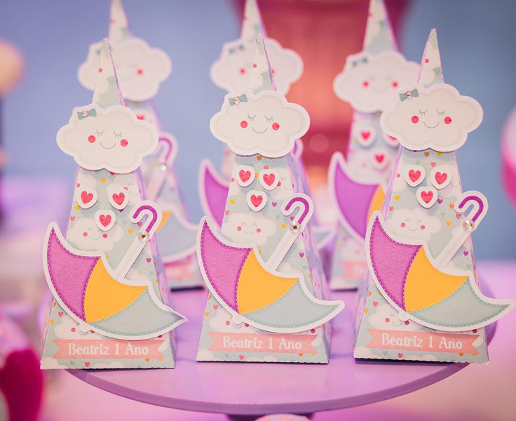 custo decoração festa chuva de benção