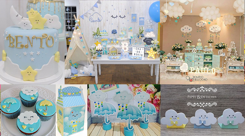 decoração chuva de benção 1 aninho