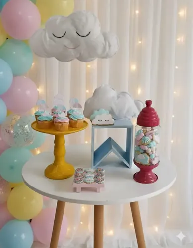 decoração nuvem de amor
