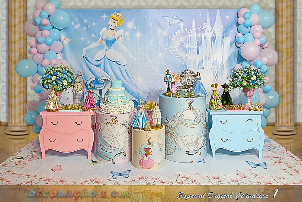 evitar erros comuns decoração festa cinderela 1 ano