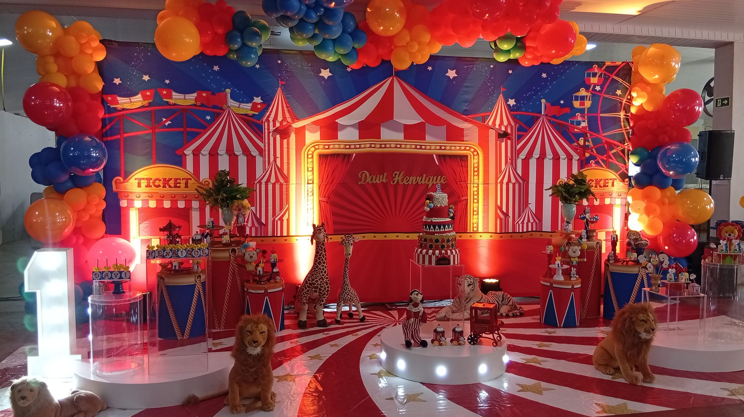 decoração circo