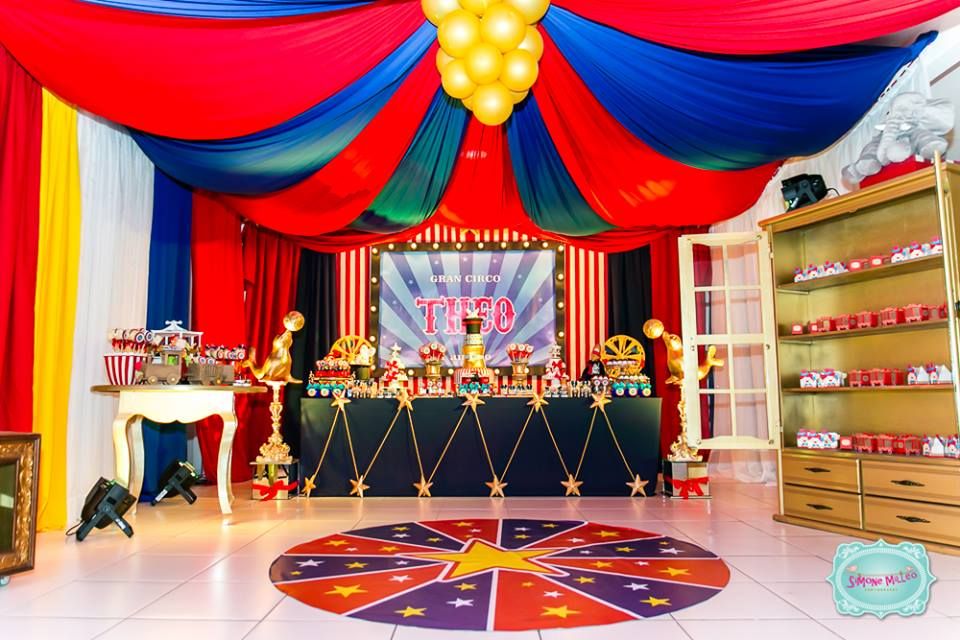 decoração circo