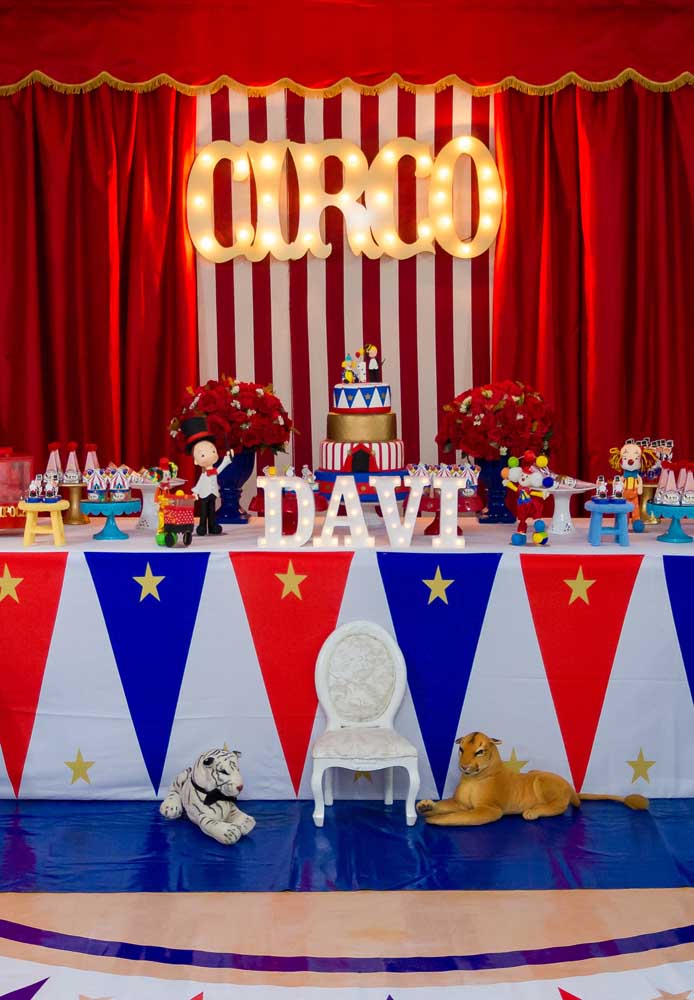 decoração circo