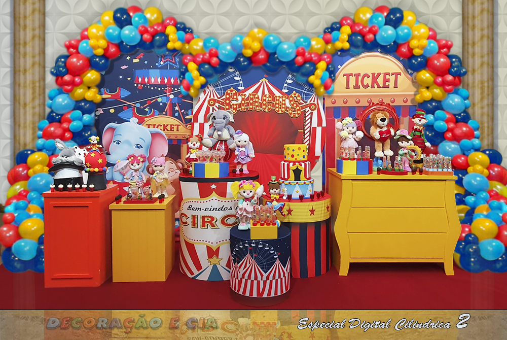 decoração circo