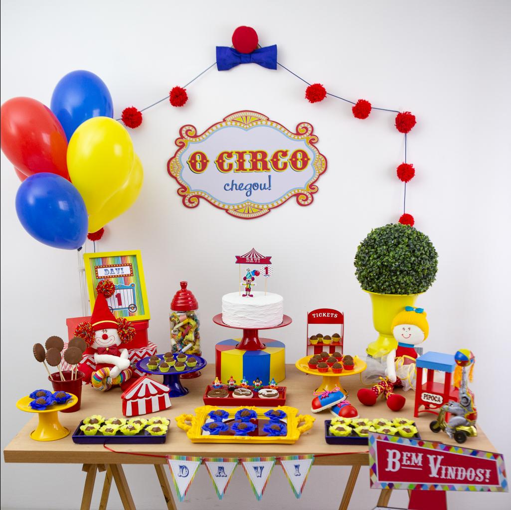 decoração circo