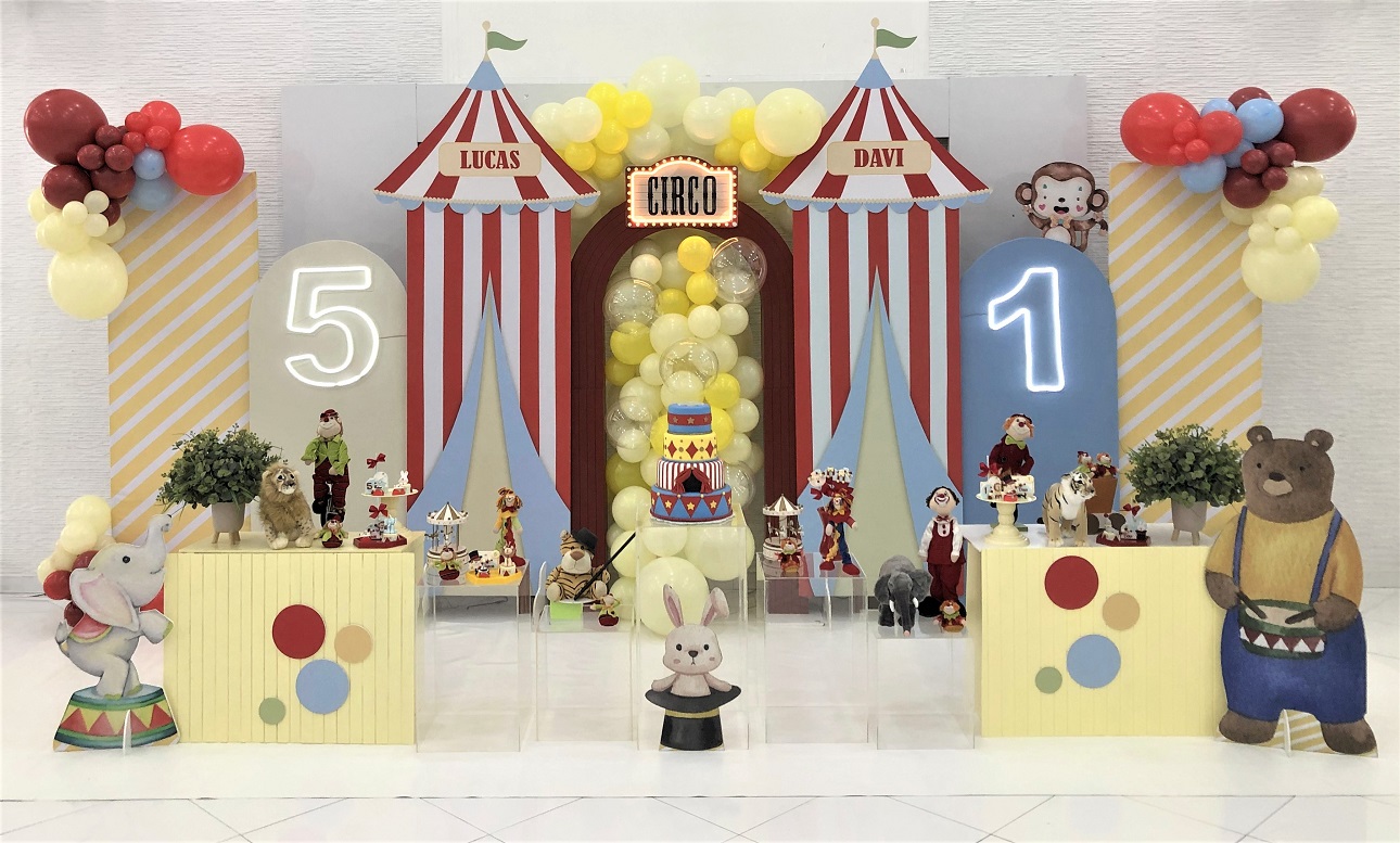 decoração circo