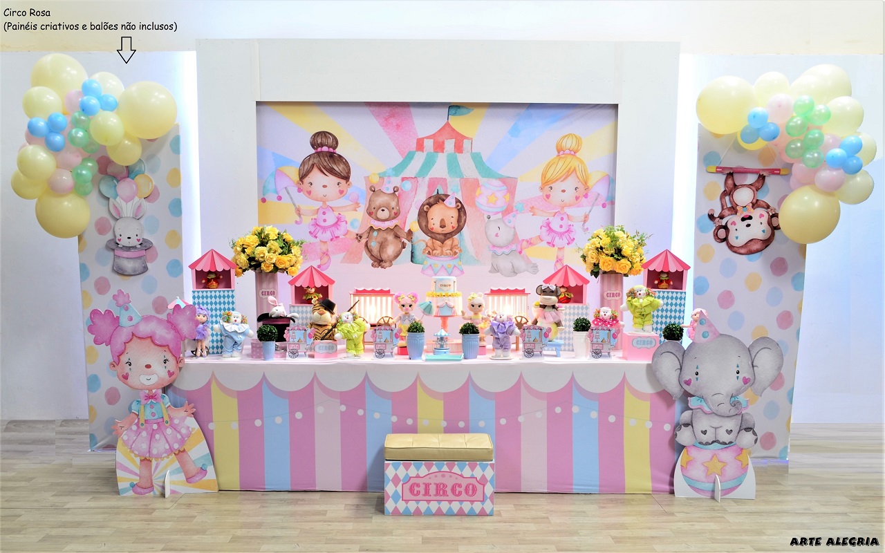 Guia Completo: Como Planejar uma Festa Circo Rosa Inesquecível