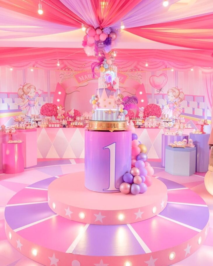 Cardápio Temático Circo Rosa: Delícias que Encantam a Molecada