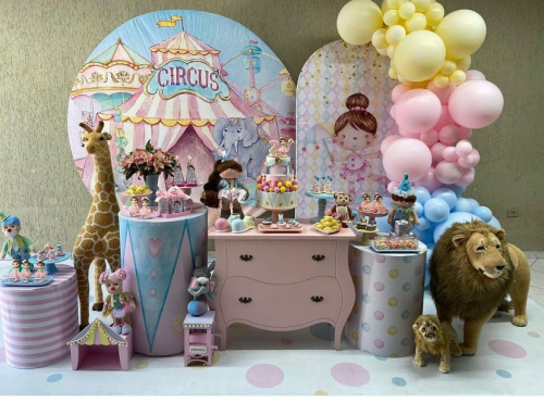 Decoração Circo Rosa: Do Minimalista ao Luxo, Qual Estilo Escolher?
