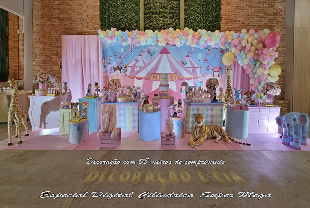 DIY: Lembrancinhas e Centros de Mesa Criativos para Circo Rosa