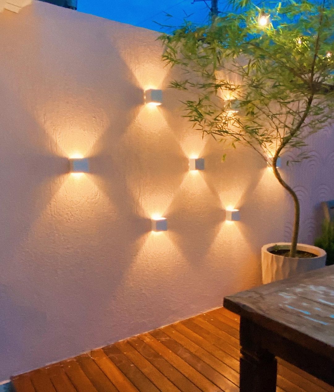 decoração com arandelas