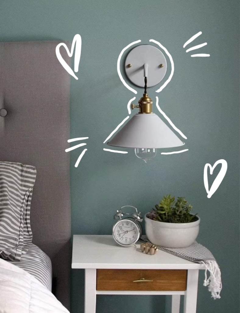 decoração com arandelas