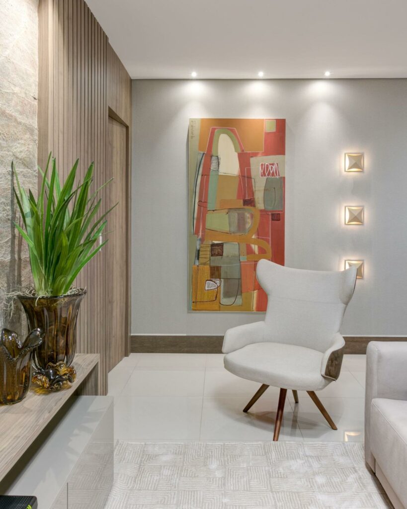 decoração com arandelas