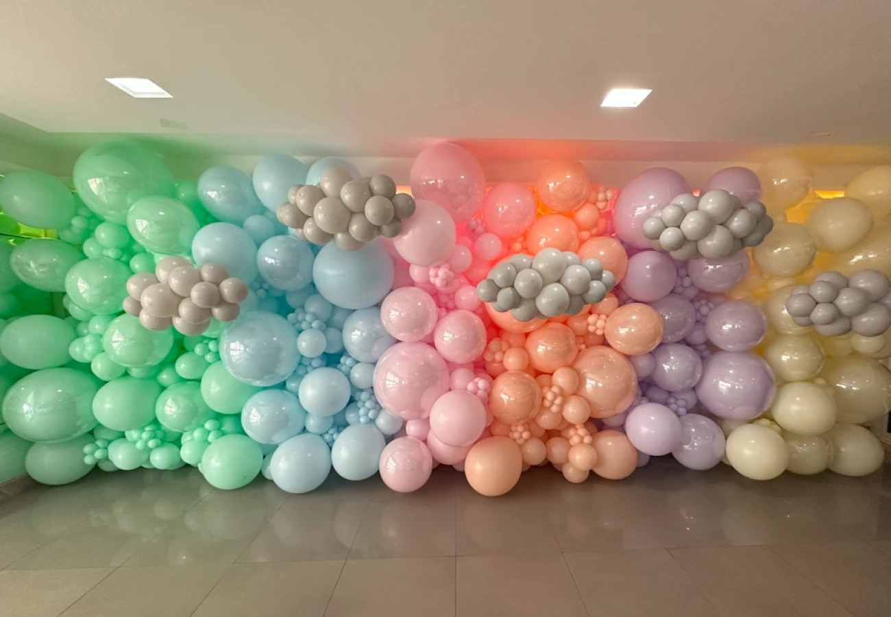 erros comuns fixar balão bubble teto