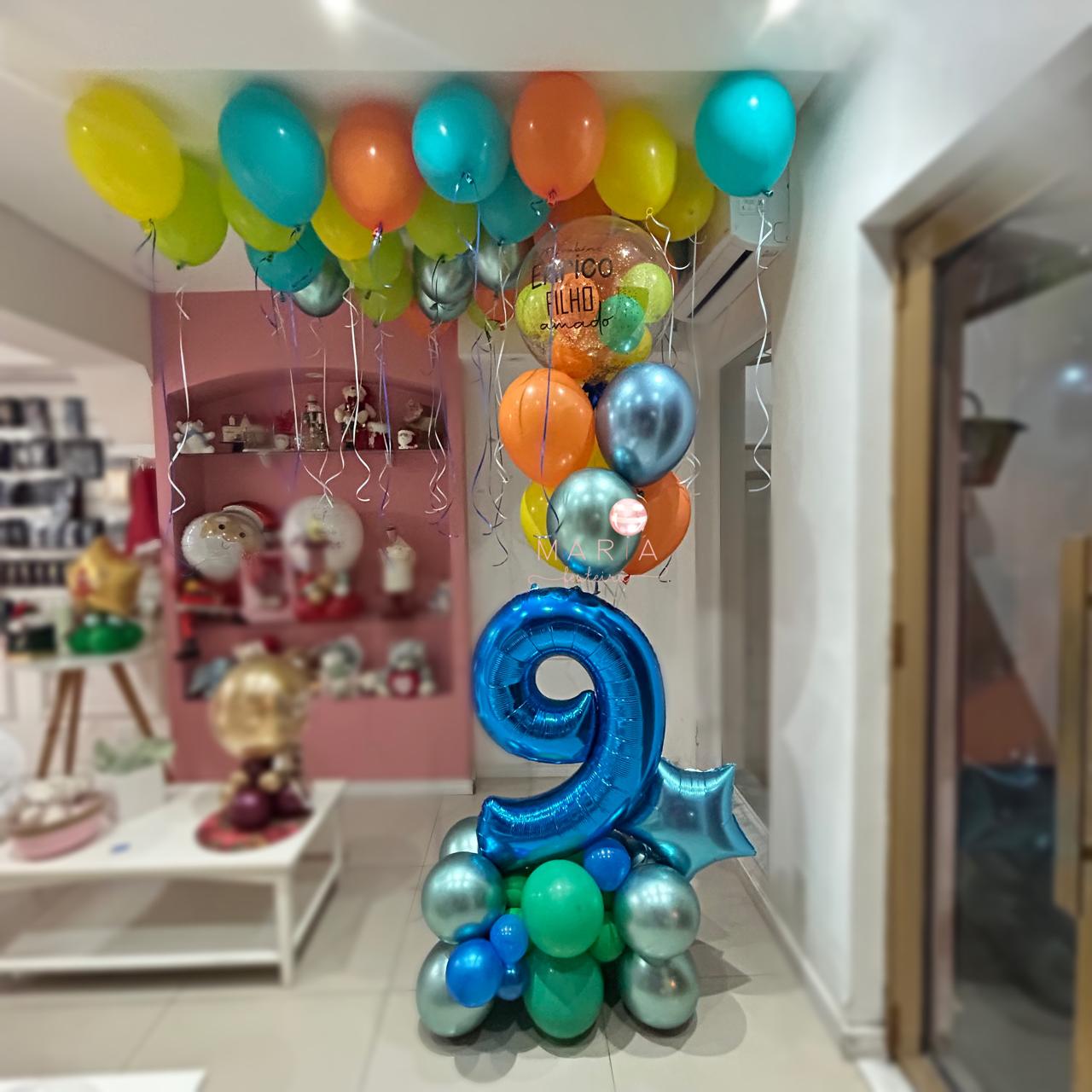 quanto custa decorar teto com balões bubble