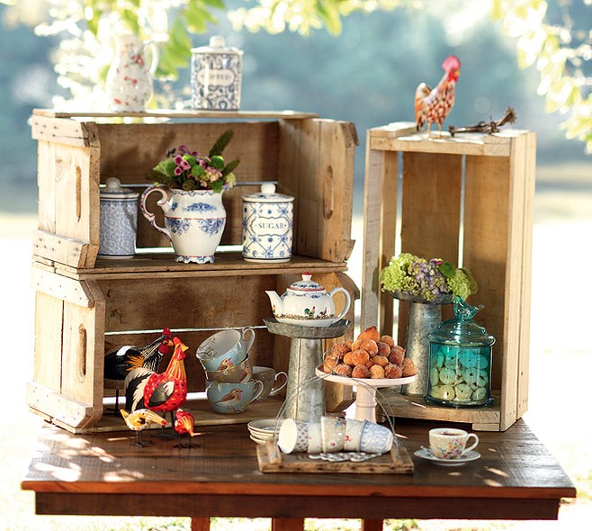 30 ideias criativas decoração aniversario caixa madeira