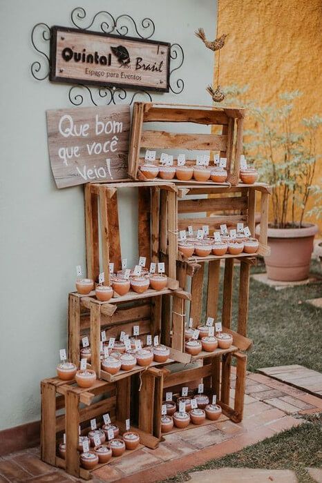 30 ideias criativas decoração aniversario caixa madeira