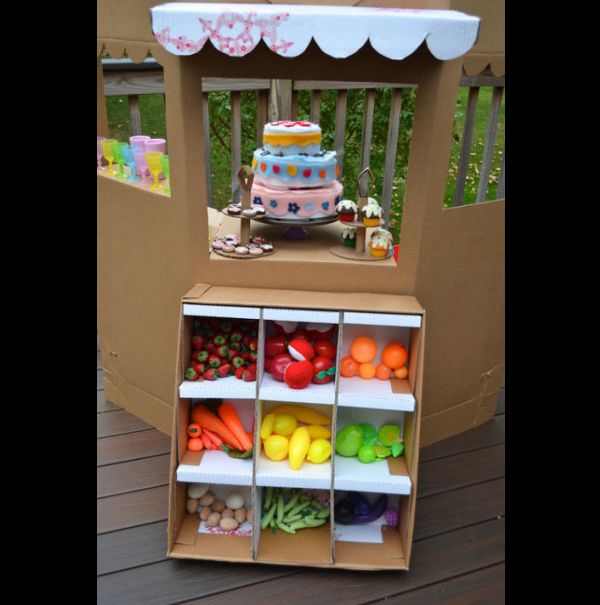 caixa papelão vs outros materiais decoração sustentável