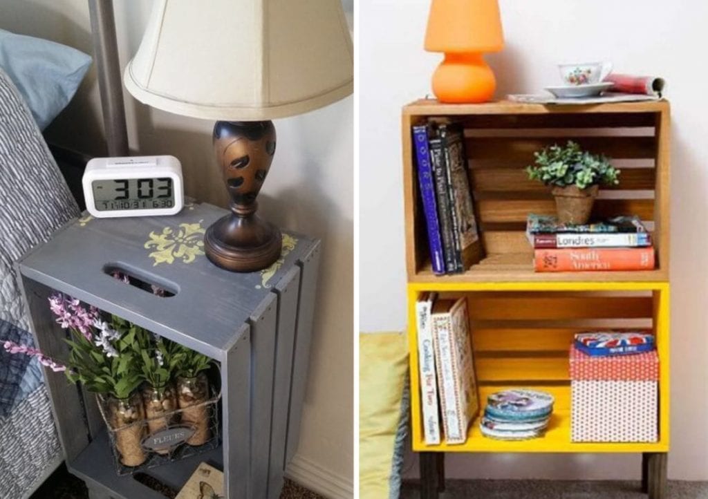 caixote de feira ou caixa mdf qual melhor para decorar