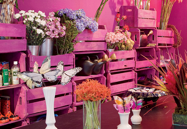 Decoração rústica para casamentos: O charme dos caixotes de feira