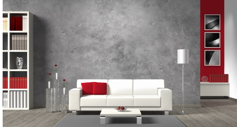 ideias decoração cimento queimado ambientes pequenos