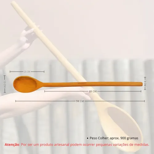 quanto custa decorar com colheres de madeira