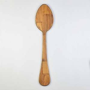 como fazer enfeite de parede com colher de madeira