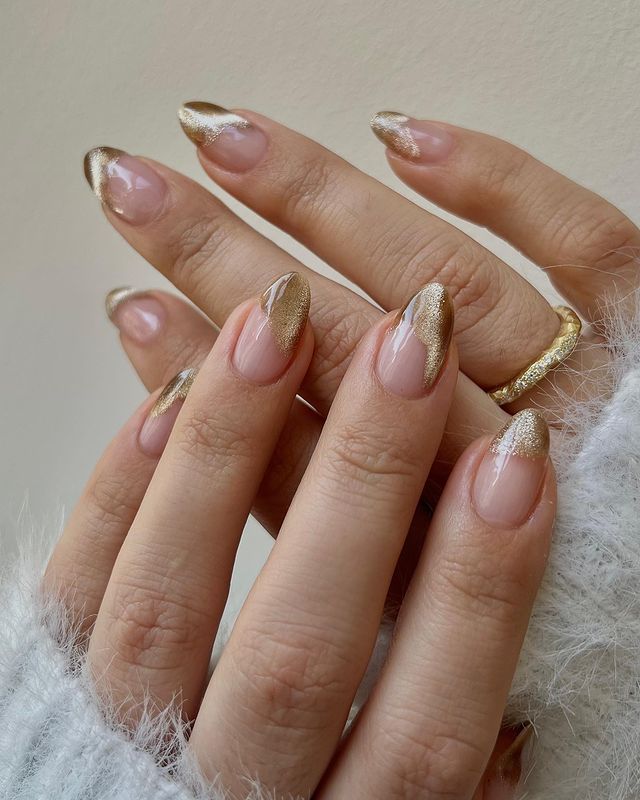ideias de unhas com esmalte magnético