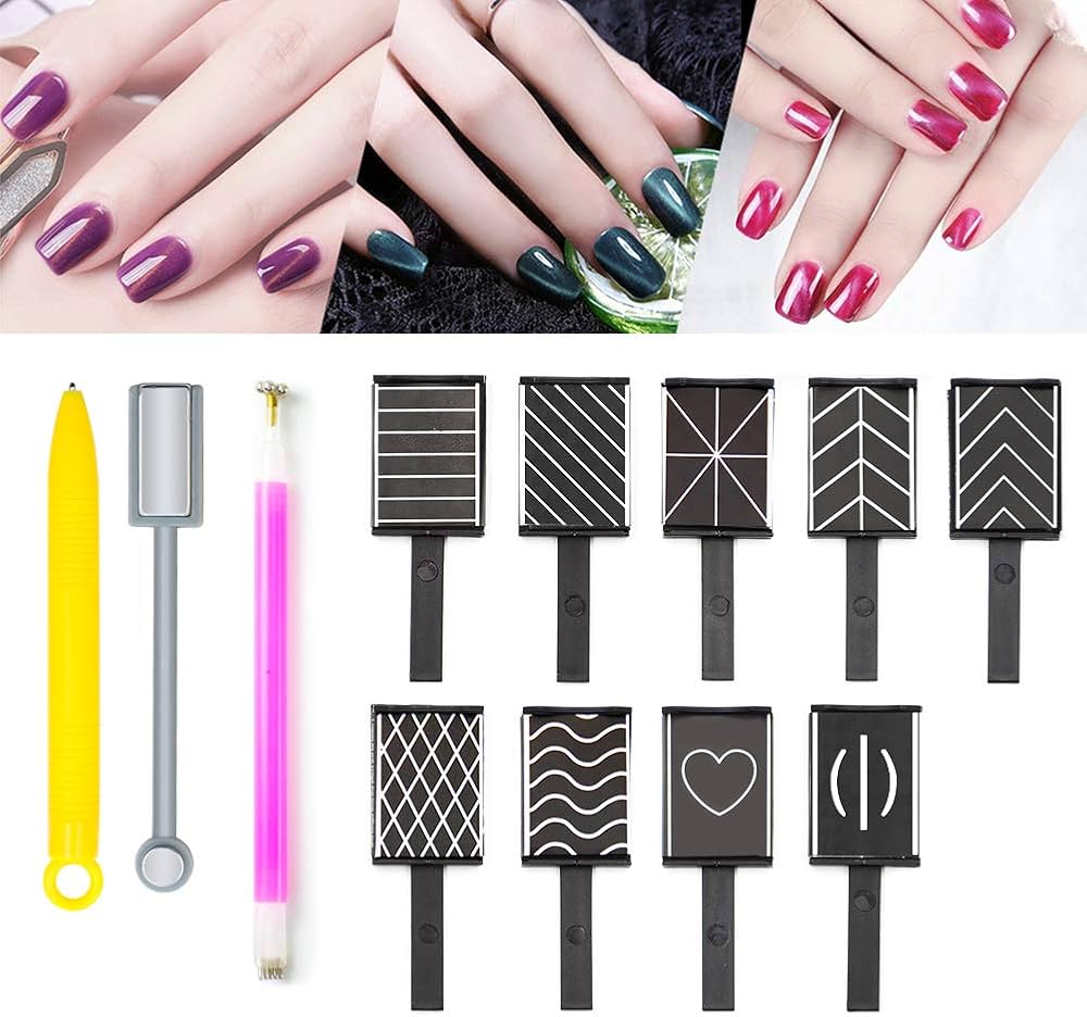 tutorial efeito galáxia esmalte magnético