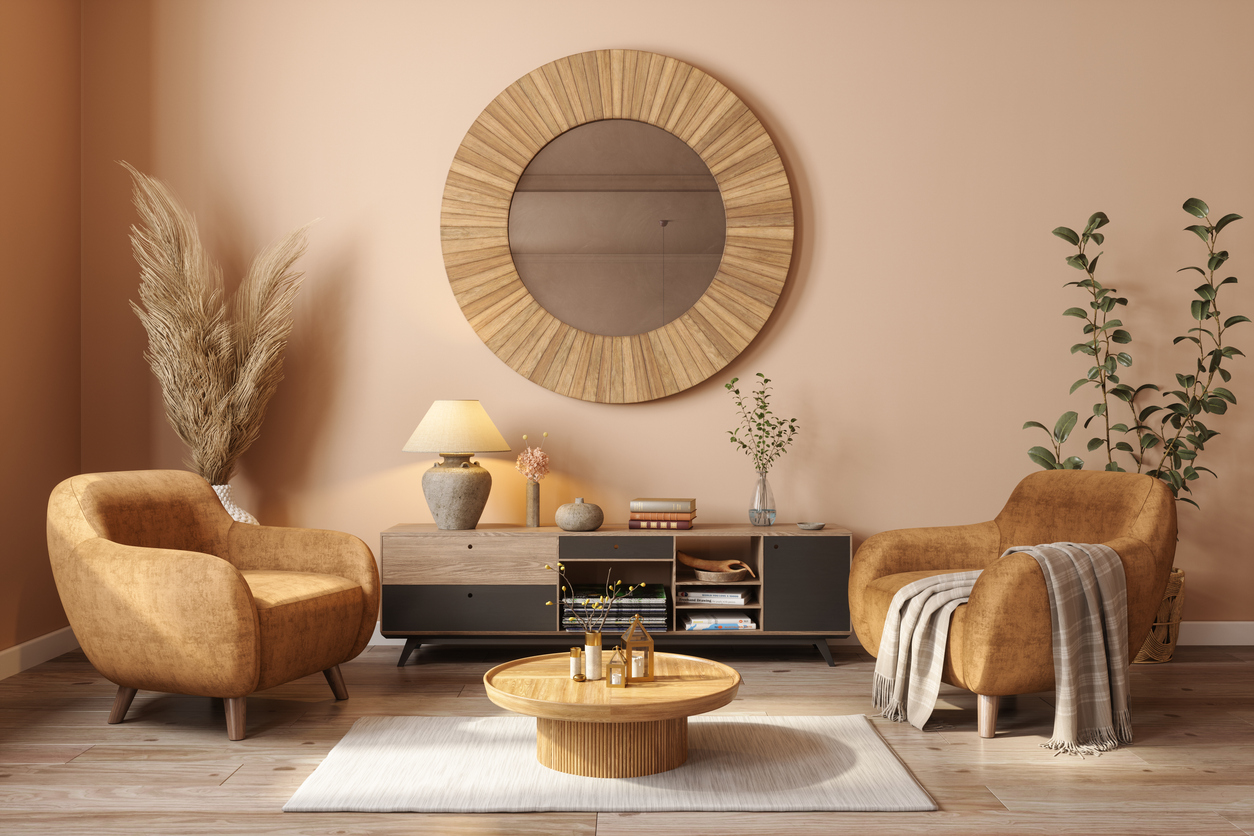 como não errar na altura espelho redondo