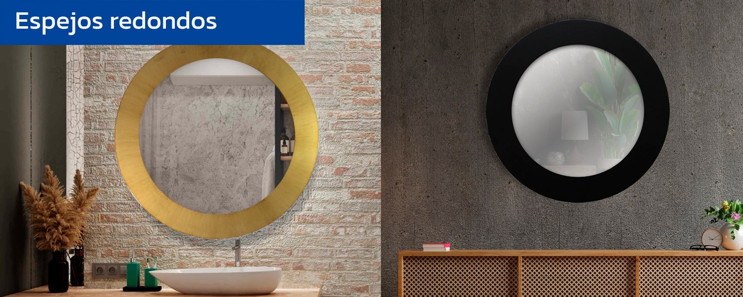 espelho redondo Adnet versus minimalista qual escolher