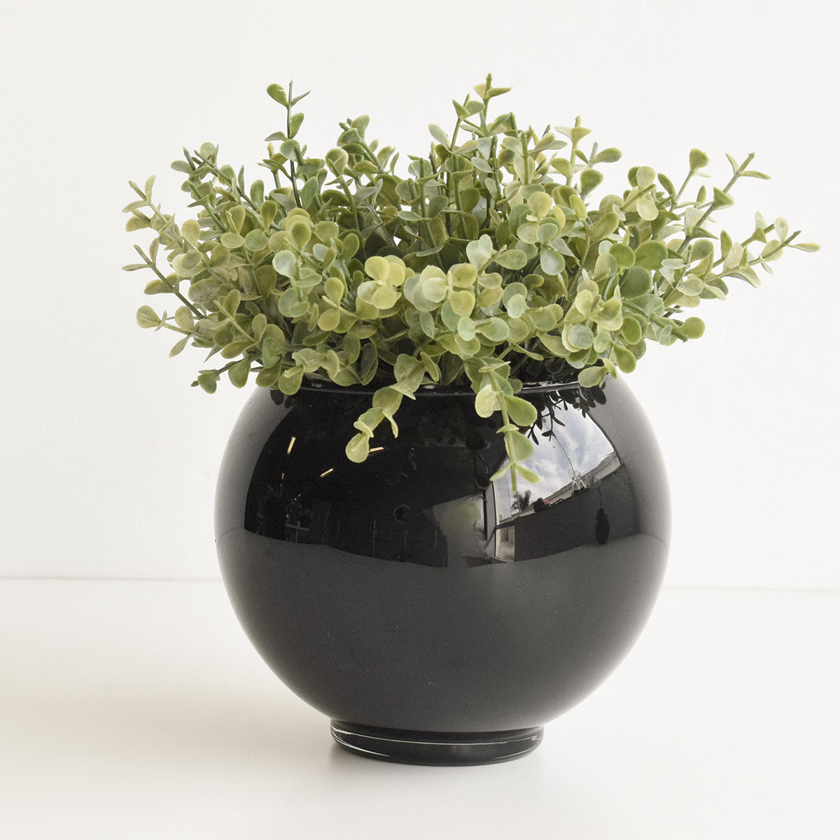 decoração com eucalipto